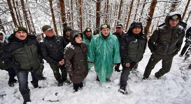 Ukraynalı ormancılar Gümüşhane’de