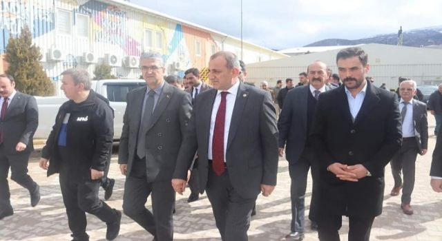Milletvekili Küçük MHP heyetiyle Erzincan’da