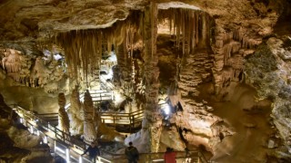Karaca mağarası ziyaretçi kabulüne başladı